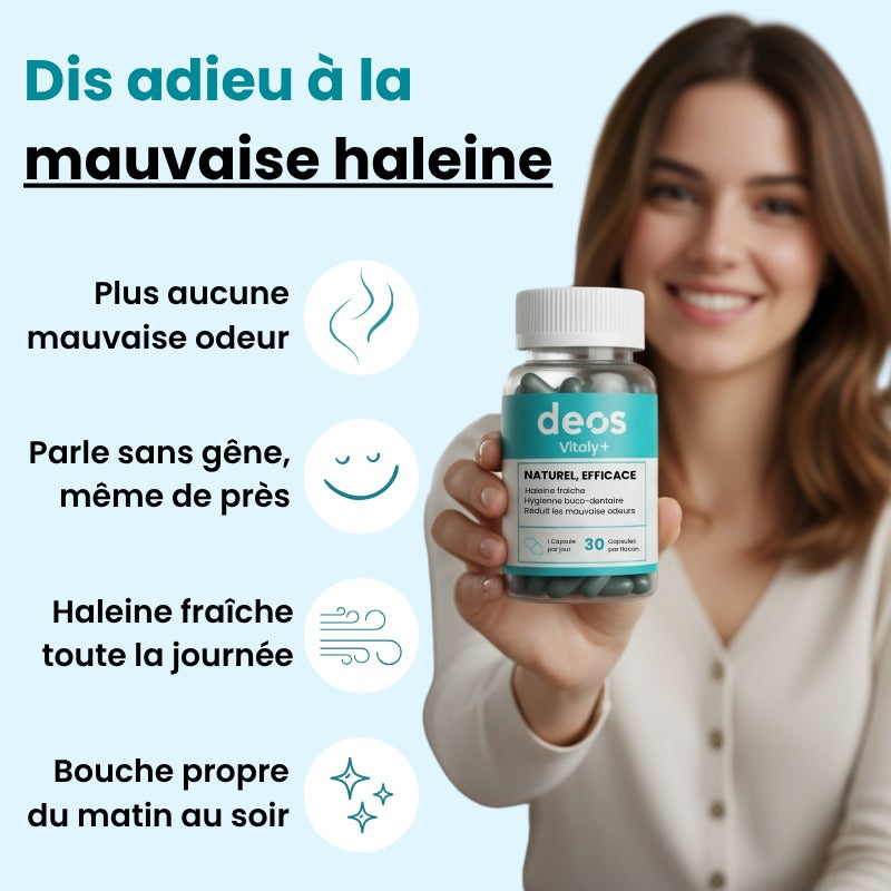 Deos | Odor-fighting supplement