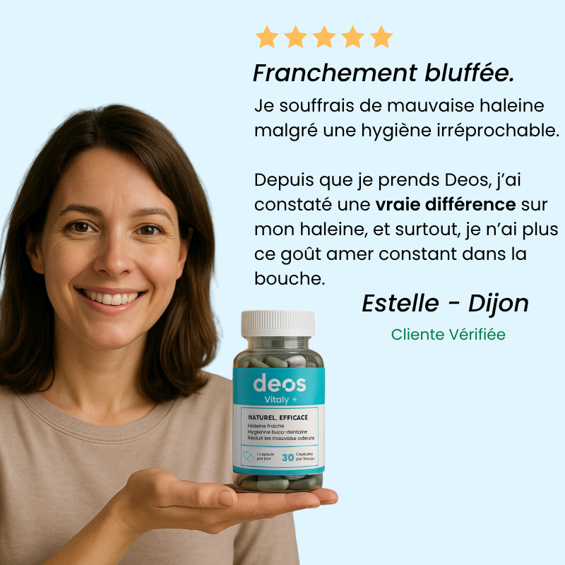 Deos | Complément anti-odeur
