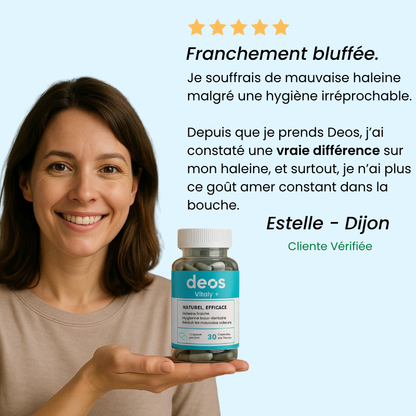 Deos | Complément anti-odeur