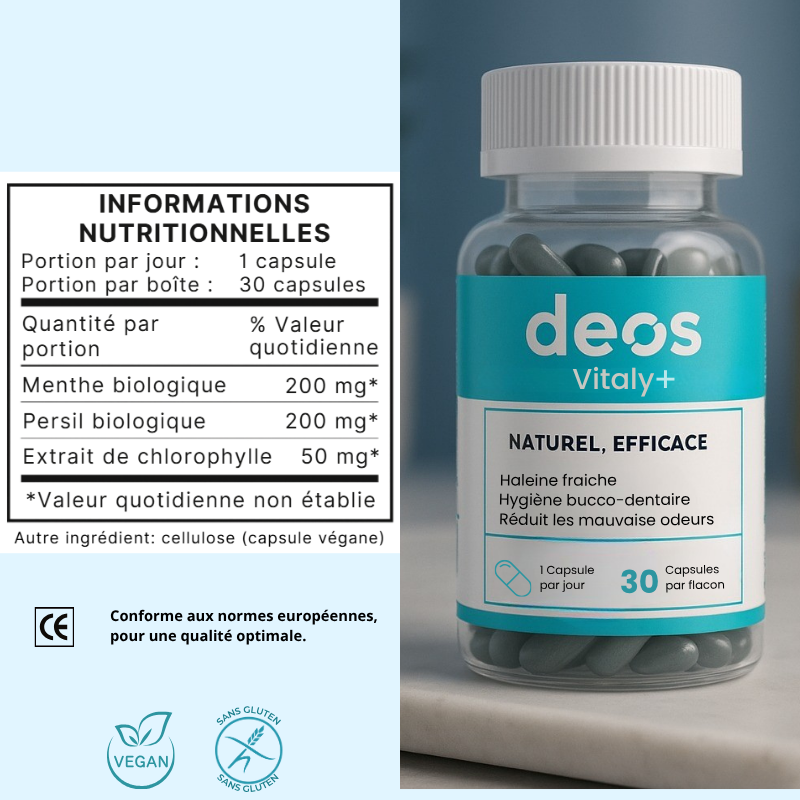 Deos | Odor-fighting supplement