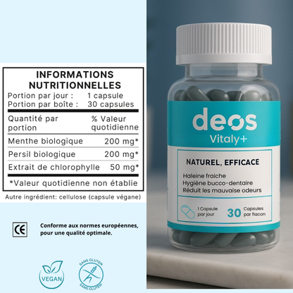 Deos | Odor-fighting supplement