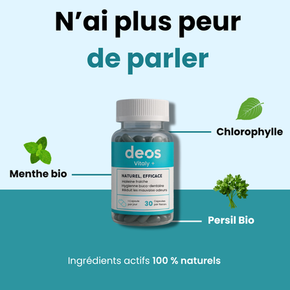 Deos | Complément anti-odeur